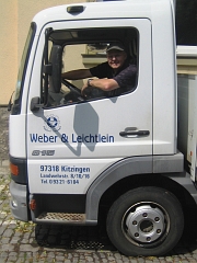 Eigener LKW zur Anlieferung